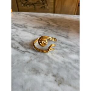 Raffael Indiana Gold Arm Cuff The Hydra Bracelet